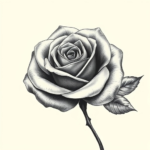 a beautiful rose