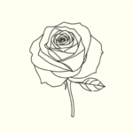 a rose