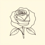 a rose