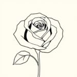 a rose