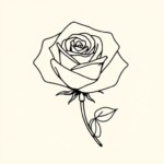 a rose
