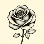 a rose