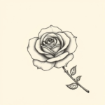 a rose flower