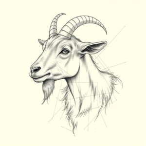 goat tattoo