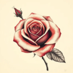 Rose realism tattoo