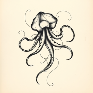 Abstract Medusa Tattoo