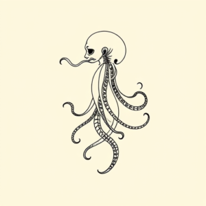 Fine Line Medusa Tattoo