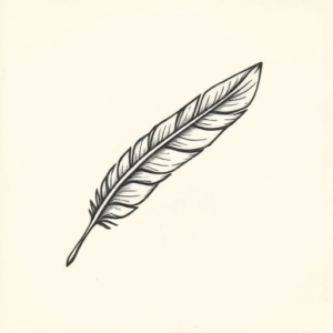 Ignorant Feather Tattoo