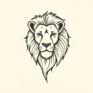 Ignorant Lion Tattoo