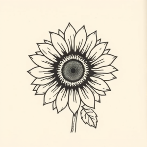 Ignorant Sunflower Tattoo