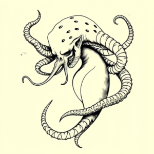 Illustrative Medusa Tattoo