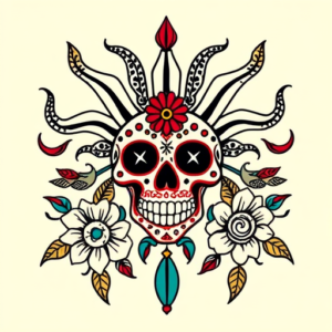 Mexican Medusa Tattoo