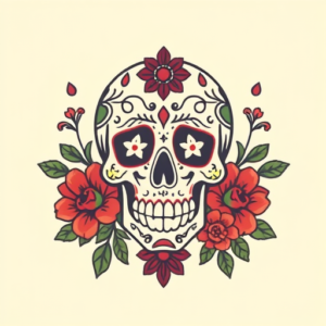 Mexican Skull Tattoo