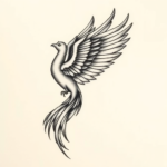 Micro-Realism Phoenix Tattoo