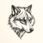 Micro-Realism Wolf Tattoo