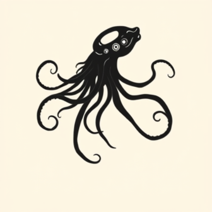 Minimalist Medusa Tattoo