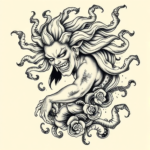 Neo-Japanese Medusa Tattoo