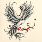 Neo-Japanese Phoenix Tattoo