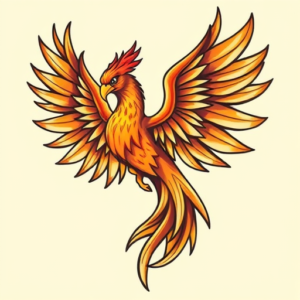 New School Phoenix Tattoo