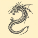 Realism Dragon Tattoo