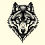 Realism Wolf Tattoo