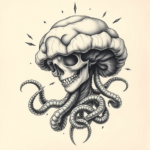 Surrealism Medusa Tattoo