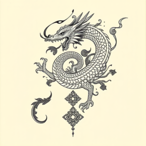 Thai Dragon Tattoo