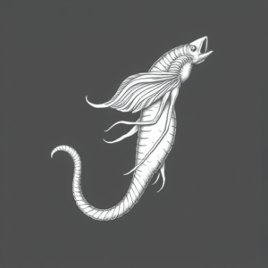 White Ink Medusa Tattoo