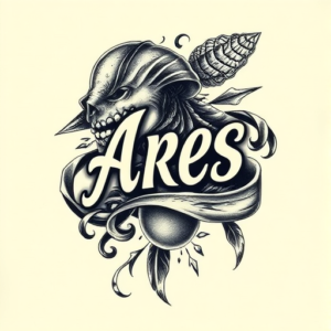 3D Ares Tattoo