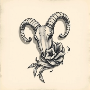 3D Aries Tattoo