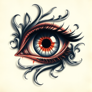 3D Eye Tattoo