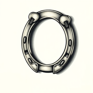 3D Horseshoe Tattoo