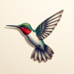 3D Hummingbird Tattoo