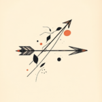 Abstract Arrow Tattoo