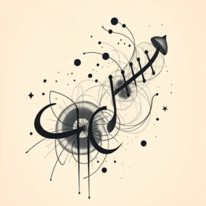 Abstract Band Tattoo