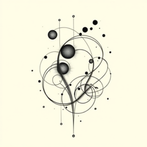 Abstract Beach Tattoo