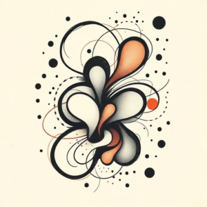 Abstract Cartoon Tattoo