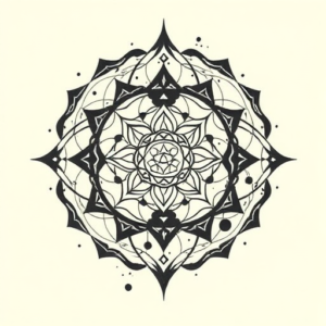 Abstract Chakra Tattoo