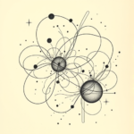 Abstract Coordinates Tattoo