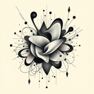 Abstract Cyber Tattoo