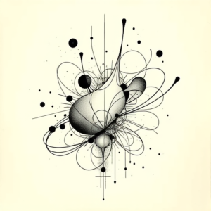 Abstract Fallout Tattoo