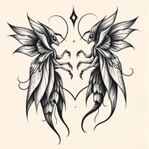 Abstract Hades Tattoo