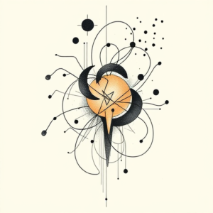 Abstract Hecate Tattoo