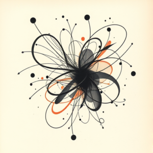 Abstract Jigsaw Tattoo