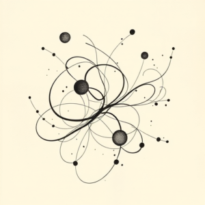 Abstract Kintsugi Tattoo