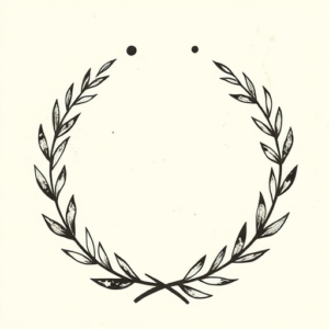 Abstract Laurel Tattoo