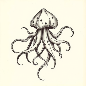 Abstract Medusa Tattoo