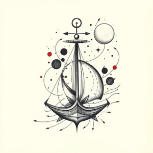 Abstract Nautical Tattoo