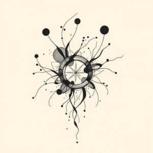 Abstract Orion Tattoo