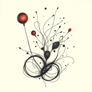 Abstract Pennywise Tattoo